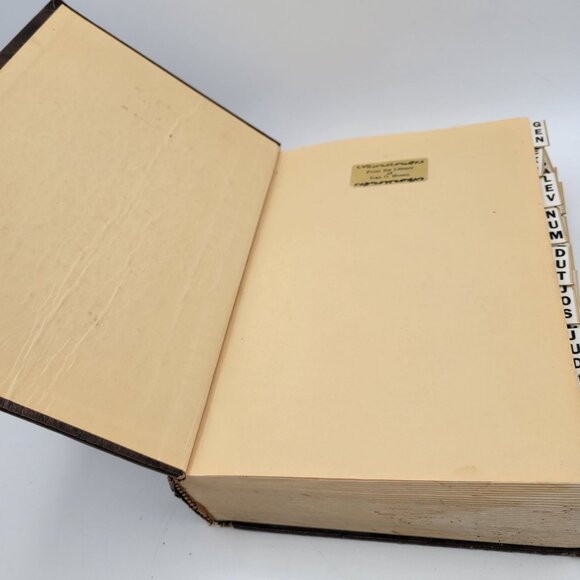 The Ryrie Study Bible New American Standard Moody Press HC Vintage 1978 Tabs - Picture 8 of 16